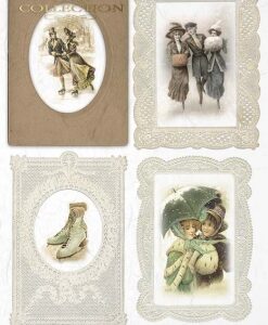 Rýžový papír - Vánoce a zima - R1026