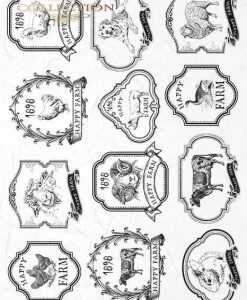 Rýžový papír A4  - Nápisy - R1551