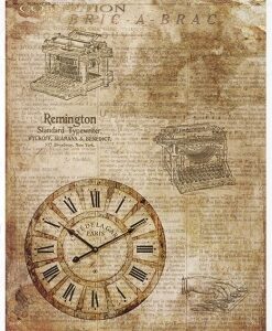 Rýžový papír A4 - Hodiny - R1692