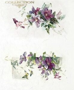 Rýžový papír A4  - květiny a rostliny (R1984)