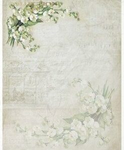 Rýžový papír A4  - květiny a rostliny (R2063)