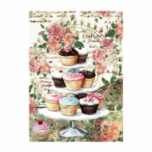 ryzovy papir a4 cupcakes 36