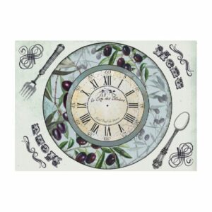 ryzovy papir a4 hodiny s olivami 36