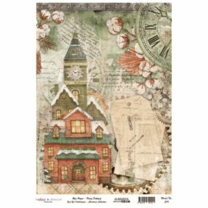 ryzovy papir a4 vanocni kostel 36 2