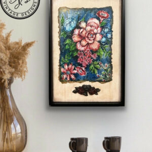 Decoupage paper - Belles Whistles - Blooming Parchment