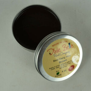 Best Dang Wax - vosk na křídové barvy Dixie Belle -  Brown - hnědý