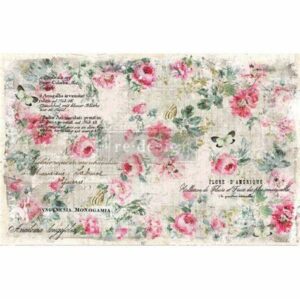Decoupage paper - ReDesign with Prima - Floral Wallpaper
