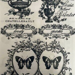 Transfer na nábytek ReDesign with Prima  - Lovely Labels