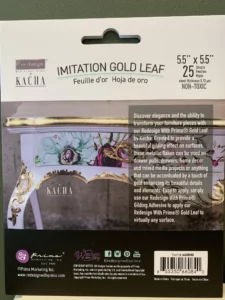 redesign with prima redesign gold leaf