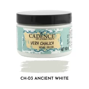 1503 ch 03 kridova barva cadence very chalky 150ml ancient white vintage bila