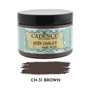 1535 ch 31 kridova barva cadence very chalky 150ml brown hneda