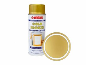 342 dekoracni barva ve spreji bronzove zlaty efekt wilckens goldbronze veredelungs