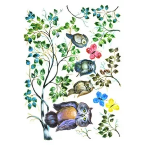 Ryzovy papir A4 pohadkove sovy Cadence