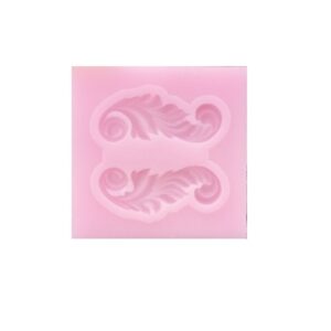 SILIKONOVÁ FORMA, 2 ornamenty , 4x4 cm