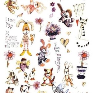 Rýžový papír A4- R0092