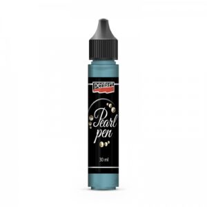 Perleťové pero - tyrkysová