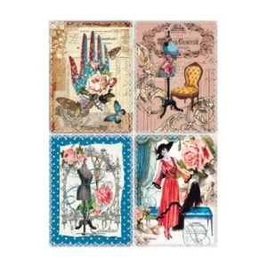 Rýžový papír A4  - 367 Cadence - V salonu