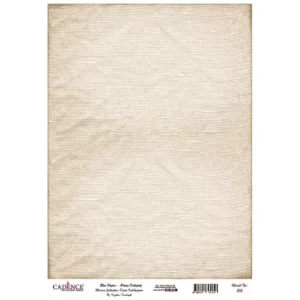 Rýžový papír A3  - 802  Cadence -  Tkanina