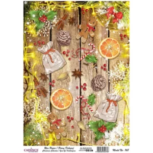 Rýžový papír A4  - 768 Cadence -Prostřený stůl