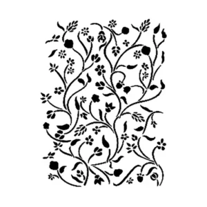 Šablona Cadence - Chmel - 21 x 30 cm