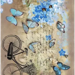 Rýžový papír A3  - 638 - Cadence