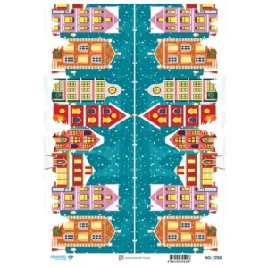 9296 3di 3700 ryzovy papir cadence a3 modra vanocni ulicka 1