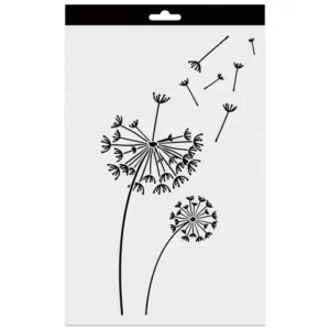 Šablona Aladine - Pampelišky - 20 x 30 cm