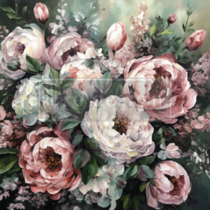 Decoupage paper ReDesign with Prima - Mossy Rose Delight - A1