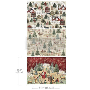A3 Decoupage Fiber Pack Whimsical Woodland VNOVEMKABATKU 1