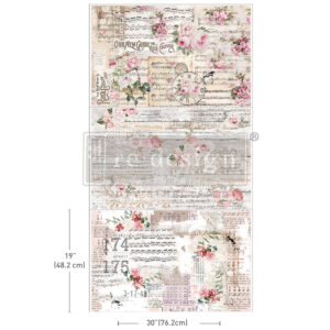 Decoupage Decor Tissue Paper Pack Shabby Chic Sheets vnovemkabatku 1