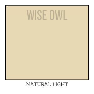 One Hour Enamel - Wise Owl Paint - barvy pro kuchyně, dveře, obložení... Natural Light  - NOVINKA od 25.8.2024