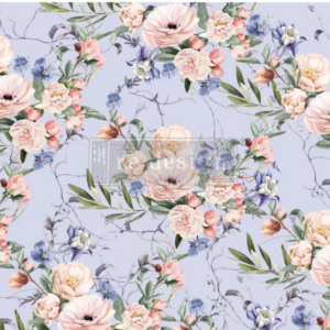Decoupage paper - ReDesign with Prima Lavender Fleur