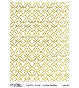 cadence metal leaf rice paper 03
