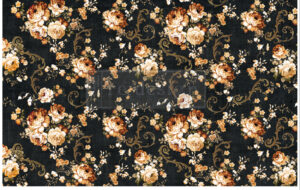 dark floral decou