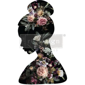 redesign with prima redesign decor transfer floral silhouette vnovemkabatku