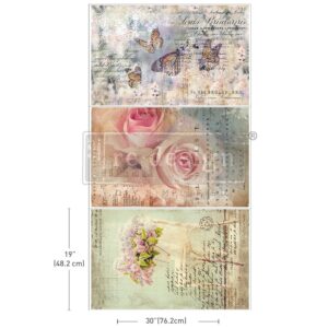 Decoupage paper - ReDesign with Prima - Dreamy Delights - 3 pack