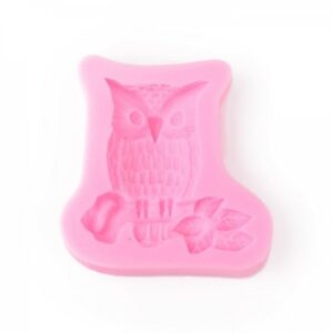 SILIKONOVÁ FORMA, Sovička - 56 x 65 x 11 mm