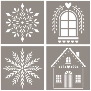 Sada šablon - Vánoce - 12 ks