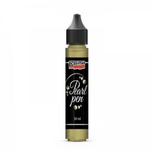 Perleťové pero -  starozlatá